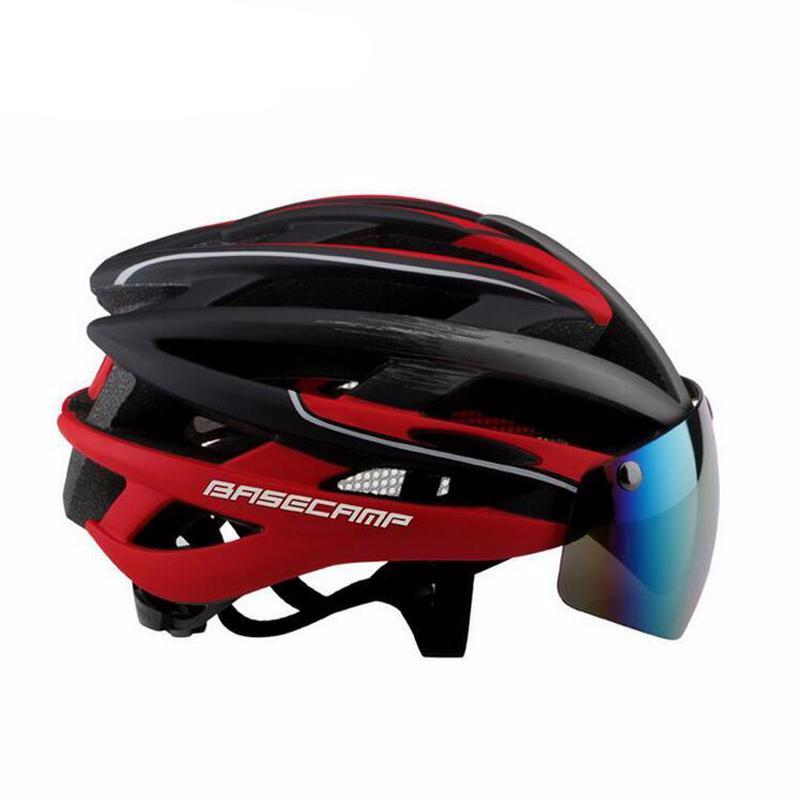 Bicycle Helmet With Glasses