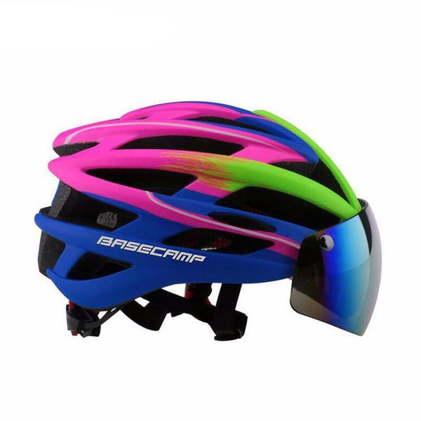Bicycle Helmet With Glasses
