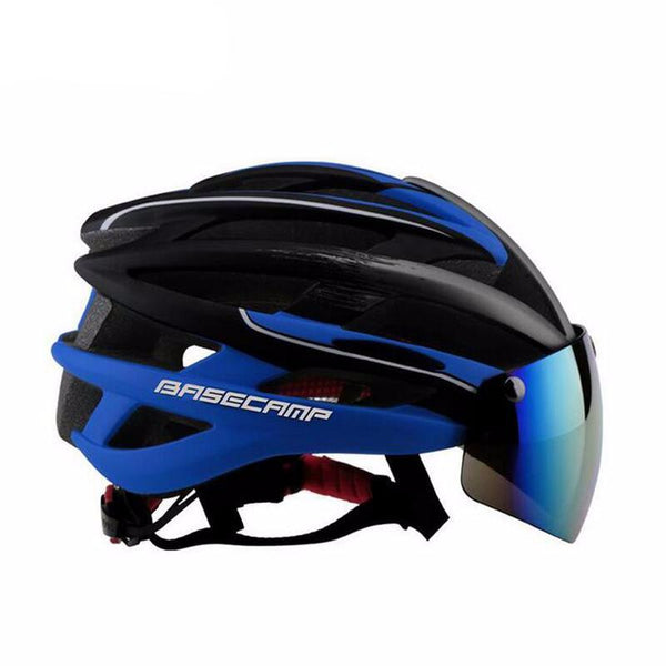 Bicycle Helmet With Glasses