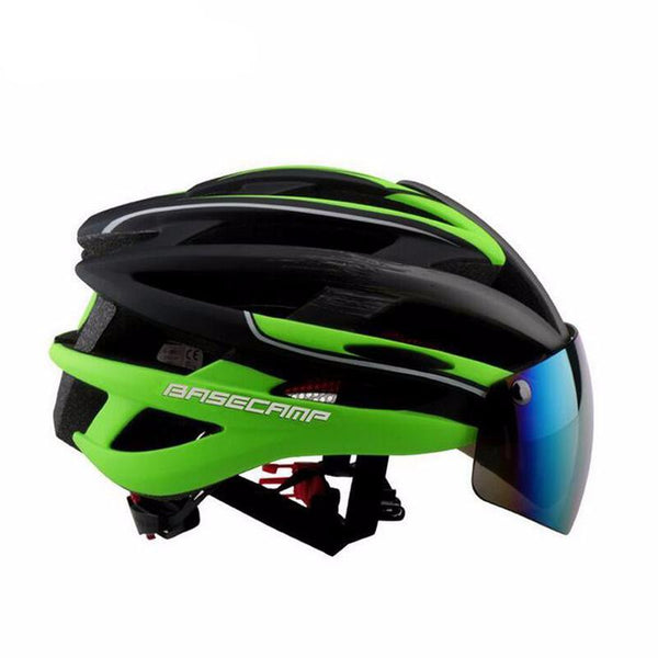 Bicycle Helmet With Glasses