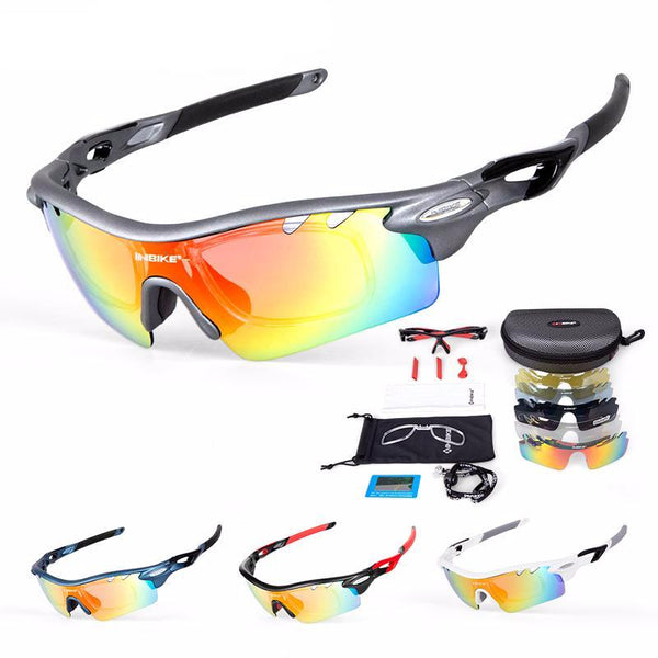 Cycling Sunglasses 5 Lens