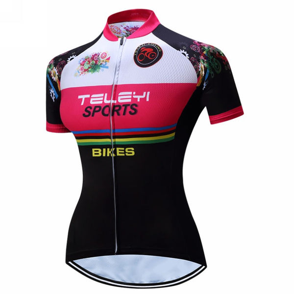 Women Bicycle Jersey Sports