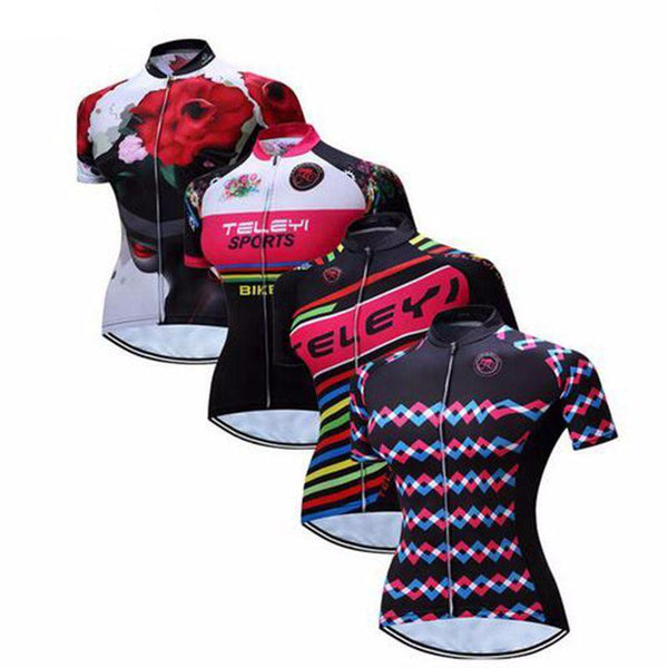 Women Bicycle Jersey Sports