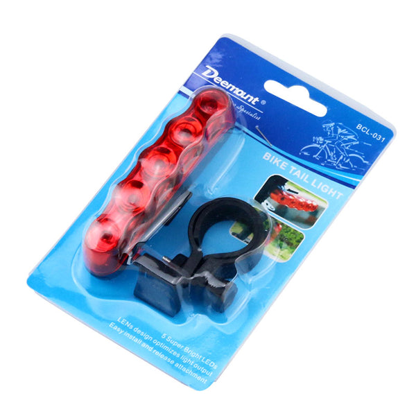 Bicycle Rear light 5 LED Accessories