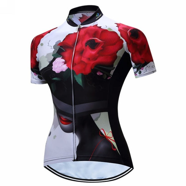 Women Bicycle Jersey Sports